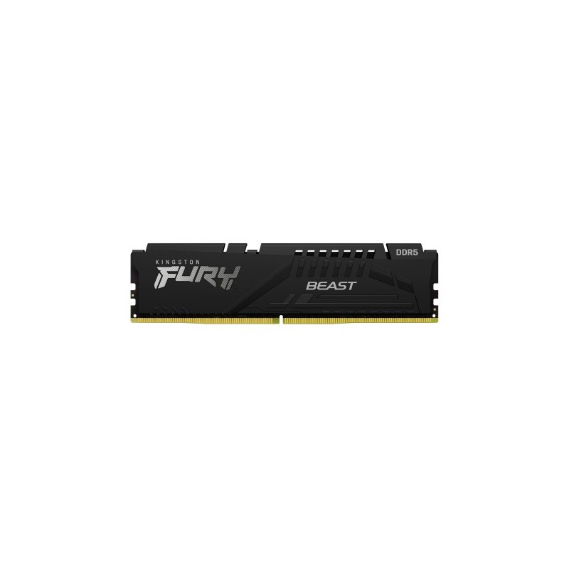 MEMORIA KINGSTON FURY BEAST BLACK DDR5 16GB 6000MHZ  CL40   KF560C40BB-16