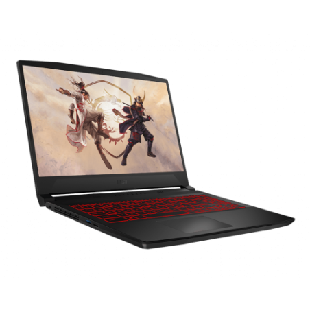 MSI Gaming GF66 12UG-209ES Katana Portátil 39,6 cm (15.6") Full HD Intel® Core™ i7 16 GB DDR4-SDRAM 1000 GB SSD NVIDIA GeForce RTX 3070 Wi-Fi 6 (802.11ax) Windows 11 Home Negro