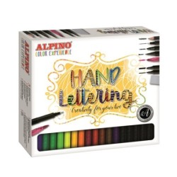 SET ROTULADORES HAND LETTERING COLOR EXPERIENCE ALPINO AR000701