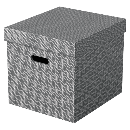PACK 3 CAJAS GRISES 365X320X315MM ESSELTE 628289