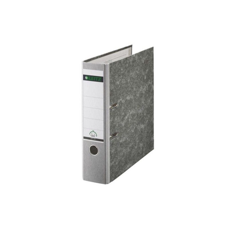 ARCHIVADOR CO2 NEUTRAL Nº1 A4 LOMO 52MM JASPEADO GRIS LEITZ 10505085