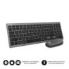 TECLADO EXTENDIDO CON RATÓN INALÁMBRICO BT PURE COMBO GREY