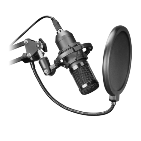 Mars Gaming MMICPRO Micrófono Ultra-alta Definición Streamings Negro
