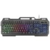 Mars Gaming MK120ES Teclado Gaming FRGB Aluminio Soporte Smartphone Español