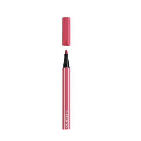 ROTULADOR PUNTA FIBRA MEDIA 1MM. PEN 68 ROJO FRESA STABILO 68/49