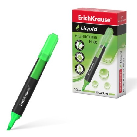 ErichKrause H-30 marcador 10 pieza(s) Punta de cincel Verde