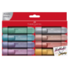 PACK 8 MARCADORES TEXTLINER 1546 FABER CASTELL 154689