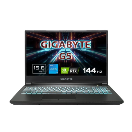 GIGABYTE PORTATIL G5 MD-51ES121SD,i5-11400H,16GB,SSD 512GB (GEN3),15.6" 144 FHD,RTX 3050TI/4GB,NO ODD,SIN OS