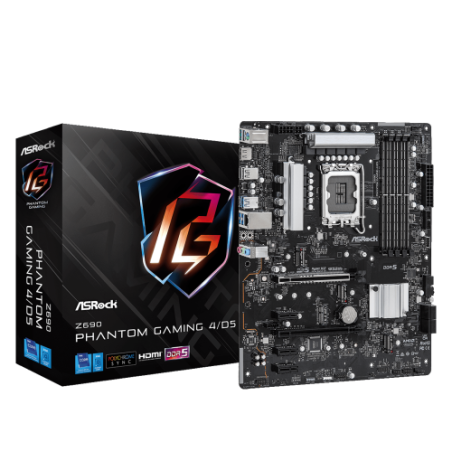 Asrock Z690 Phantom Gaming 4/D5 Intel Z690 LGA 1700 ATX