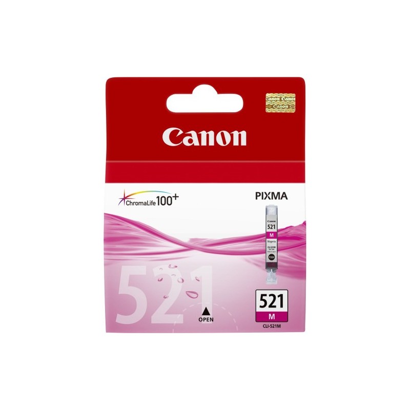 Canon CLI-521 M cartucho de tinta 1 pieza(s) Original Magenta