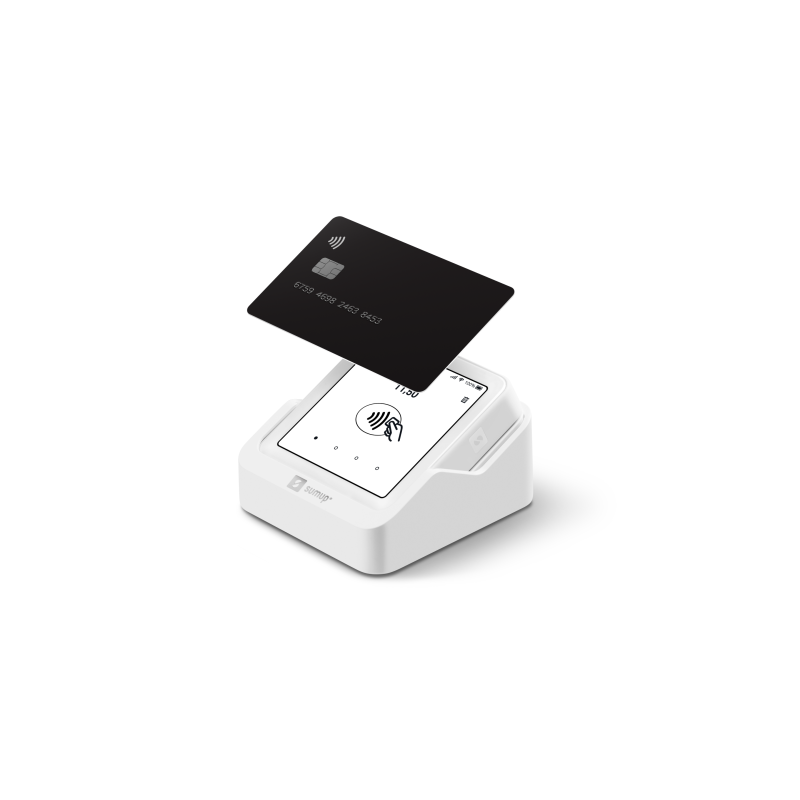 SumUp SOLO lector de tarjeta inteligente Interior / exterior Wi-Fi + 3G Blanco