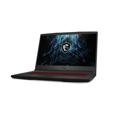 MSI Gaming GF63 11UC-447XES Thin Portátil 39,6 cm (15.6") Full HD Intel® Core™ i5 de 11ma Generación 16 GB DDR4-SDRAM 512 GB SSD NVIDIA GeForce RTX 3050 Max-Q Wi-Fi 6 (802.11ax) Negro