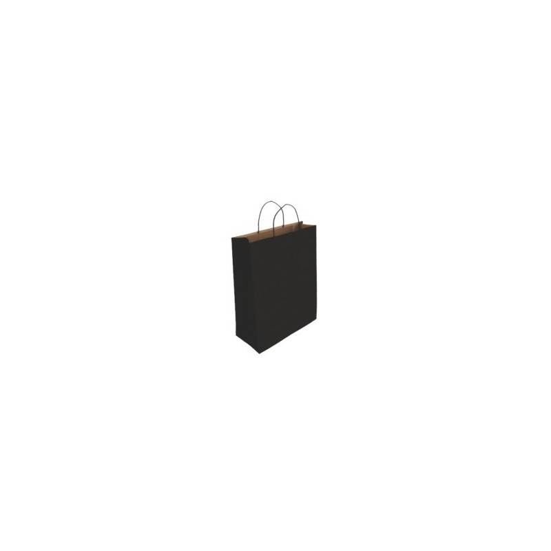 Bismark 329840 bolsa de papel Negro