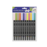 Bismark 330114 rotulador Fino/Extragrueso Azul, Marrón, Cian, Verde, Limón (color), Mauve, Naranja, Rosa, Púrpura, Rojo, Amarillo 12 pieza(s)