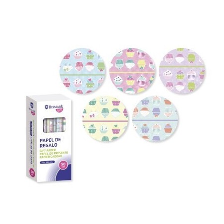 Bismark 329857 papel de regalo
