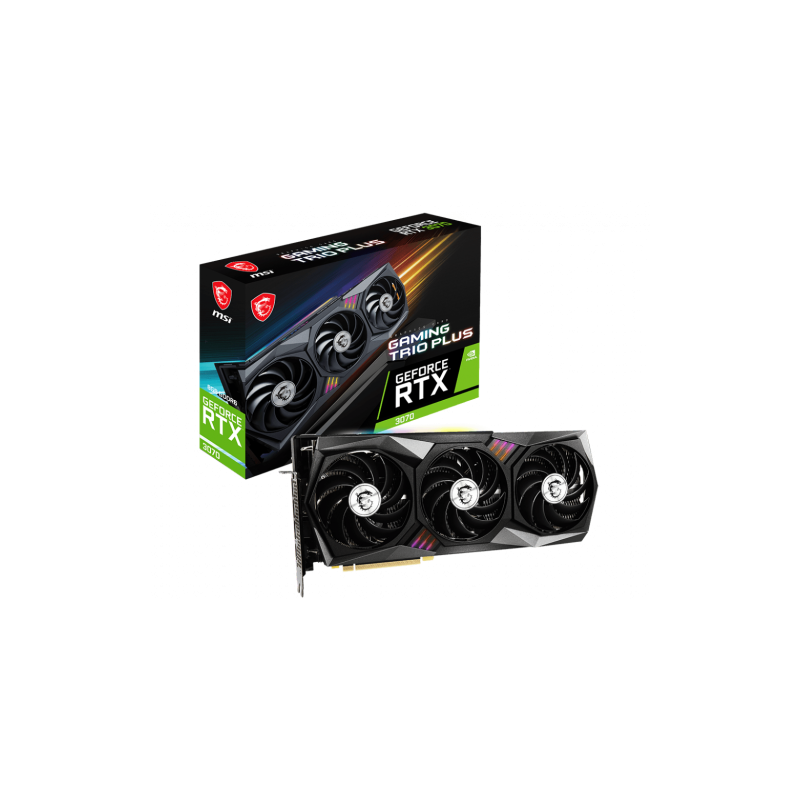 MSI GeForce RTX 3070 GAMING TRIO PLUS 8G LHR NVIDIA 8 GB GDDR6