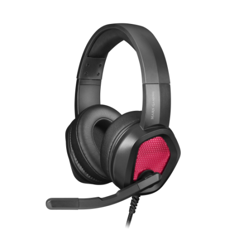 Mars Gaming MH320 auricular y casco Auriculares Alámbrico Diadema Juego USB tipo A Negro