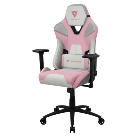 ThunderX3 TC5SAKURABW, Silla Gaming Ergonómica, Cojines Removibles, Air Tech, Blanco