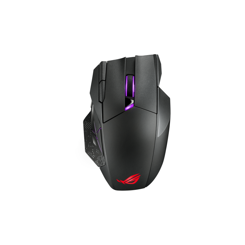 ASUS ROG Spatha X ratón mano derecha RF Wireless+USB Type-A Óptico 19000 DPI