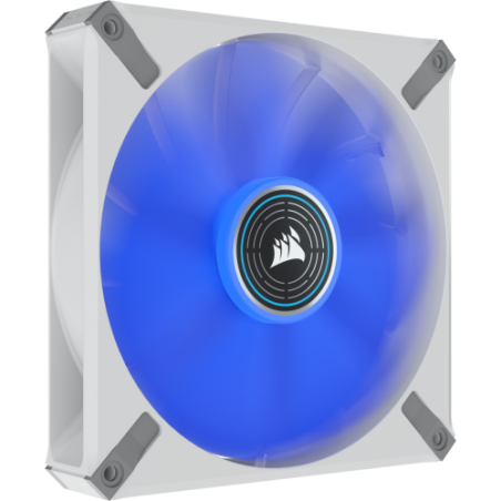 Corsair ML140 LED ELITE Carcasa del ordenador Ventilador 14 cm Blanco 1 pieza(s)