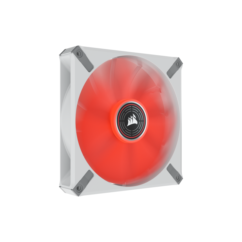 Corsair ML140 LED ELITE Carcasa del ordenador Ventilador 12 cm Blanco 1 pieza(s)
