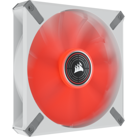 Corsair ML140 LED ELITE Carcasa del ordenador Ventilador 12 cm Blanco 1 pieza(s)