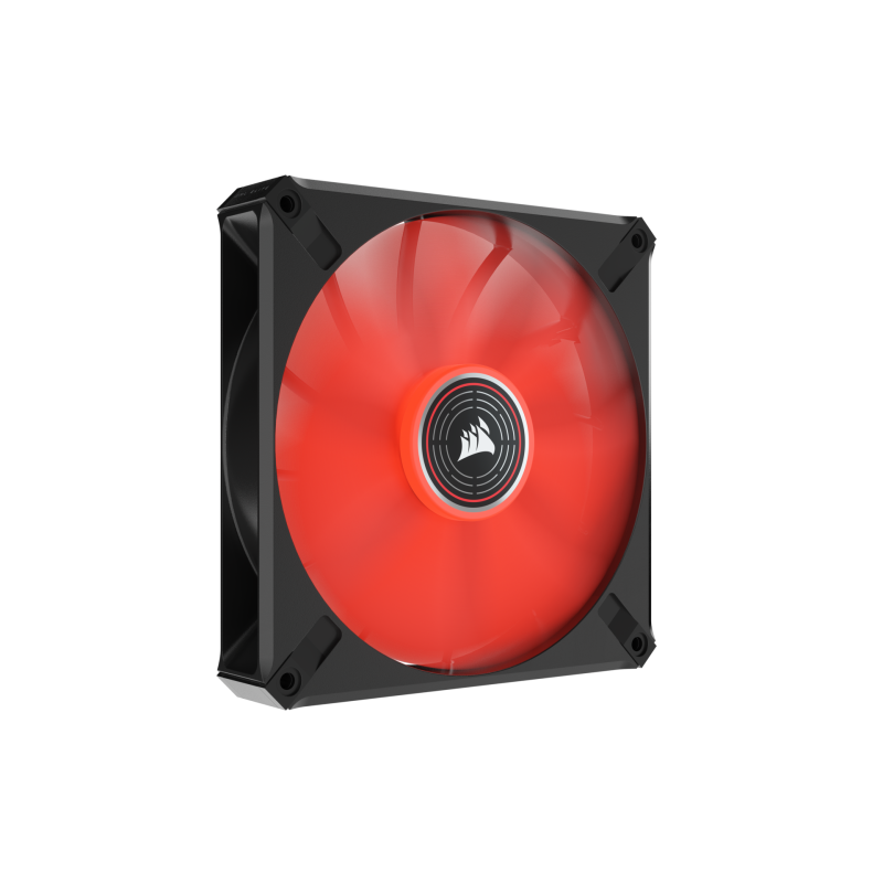 Corsair ML140 LED ELITE Carcasa del ordenador Ventilador 14 cm Negro 1 pieza(s)