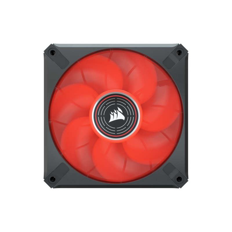 Corsair ML120 LED ELITE Carcasa del ordenador Ventilador 12 cm Negro 1 pieza(s)