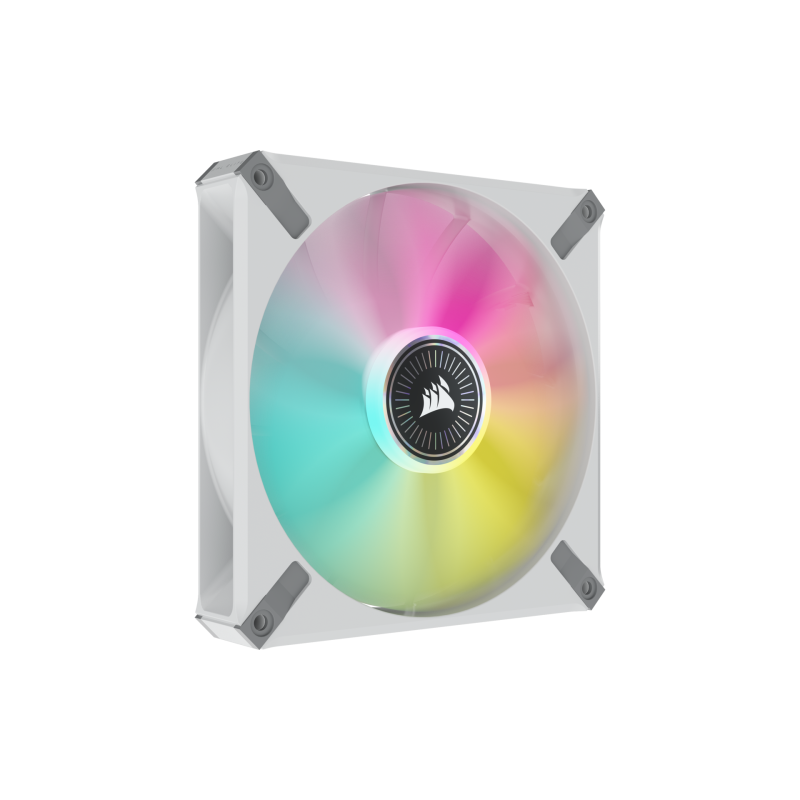 Corsair iCUE ML140 RGB ELITE Carcasa del ordenador Ventilador 14 cm Blanco 1 pieza(s)