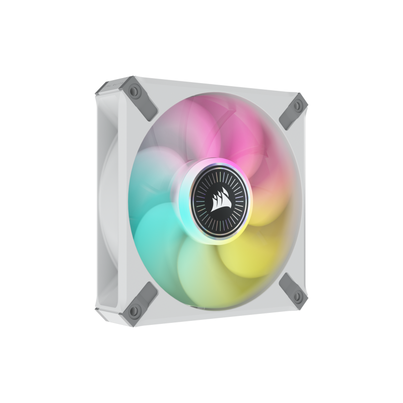 Corsair iCUE ML120 RGB ELITE Carcasa del ordenador Ventilador 12 cm Blanco 1 pieza(s)