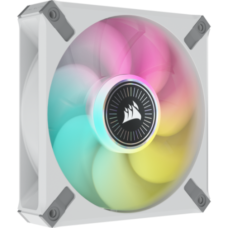 Corsair iCUE ML120 RGB ELITE Carcasa del ordenador Ventilador 12 cm Blanco 1 pieza(s)