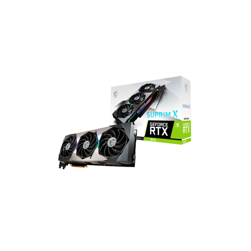 MSI RTX 3070 SUPRIM X 8G LHR tarjeta gráfica NVIDIA GeForce RTX 3070 8 GB GDDR6