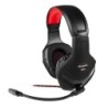 Mars Gaming MH2 auricular y casco Auriculares Diadema Negro, Rojo