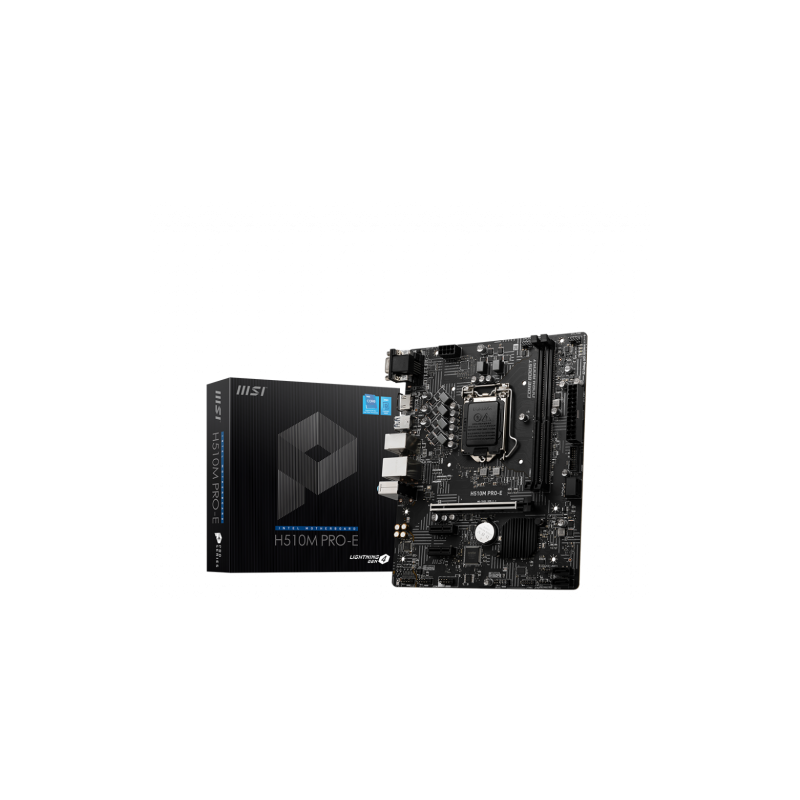 MSI H510M PRO-E placa base Intel H510 LGA 1200 micro ATX