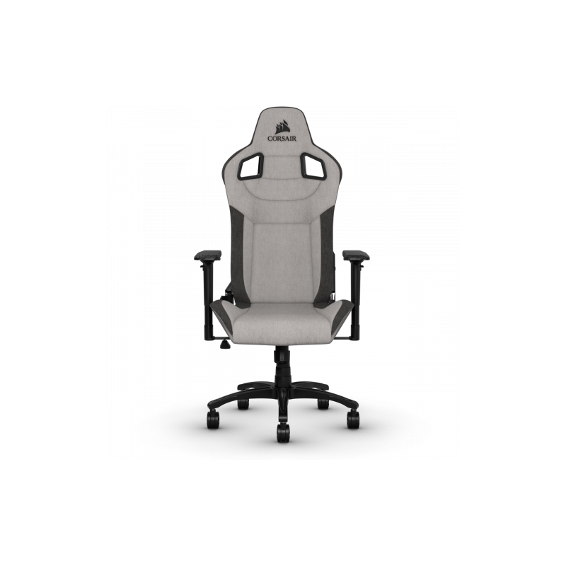 Corsair CF-9010031-WW silla para videojuegos Silla para videojuegos de PC Asiento acolchado Negro, Gris