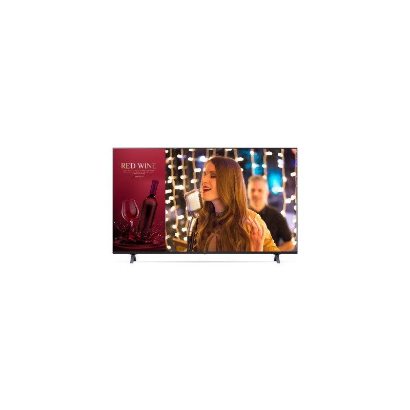 LG 55UR640S pantalla de señalización Pantalla plana para señalización digital 139,7 cm (55") 4K Ultra HD Negro Procesador incorporado Web OS