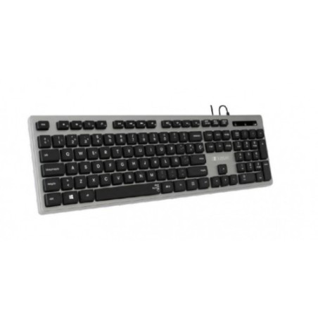 WIRED ERGO KEYS SILENT FLAT HQ GREY