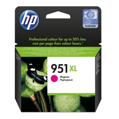 CARTUCHO DE TINTA HP  Nº 951XL MAGENTA /OFFICEJET PRO 8100/8600 (CN047AE)