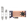 QNAP QM2-2P2G2T adaptador y tarjeta de red Interno Ethernet 2500 Mbit/s