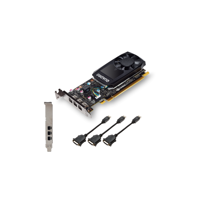 PNY VCQP400DVIV2-PB tarjeta gráfica NVIDIA Quadro P400 V2 2 GB GDDR5