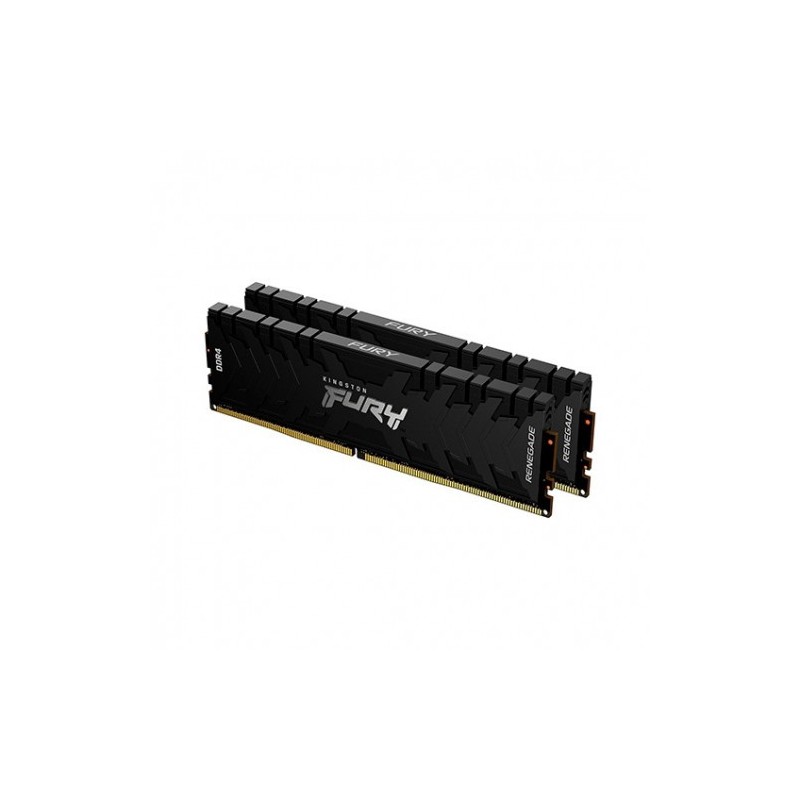 MEMORIA KINGSTON FURY RENEGADE BLACK DDR4 32GB (KIT 2) 4000MHZ  CL19   1GX8    - KF440C19RB1K2/32