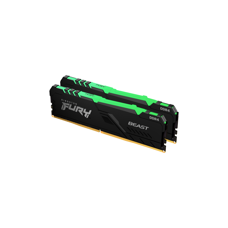 Kingston Technology FURY Beast RGB módulo de memoria 32 GB 2 x 16 GB DDR4 3600 MHz