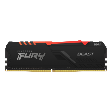 Kingston Technology FURY Beast RGB módulo de memoria 16 GB 1 x 16 GB DDR4 3200 MHz