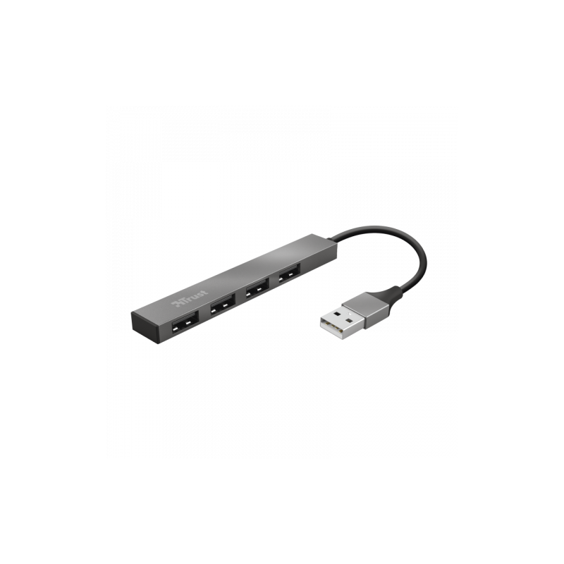 Trust Halyx USB 2.0 480 Mbit/s Aluminio