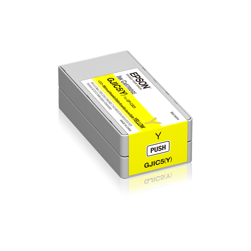 Epson GJIC5(Y): Ink cartridge for ColorWorks C831 (Yellow) (MOQ 10)