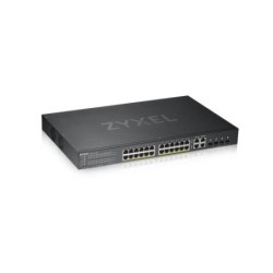 Zyxel GS1920-24HPV2 Gestionado Gigabit Ethernet (10/100/1000) Energía sobre Ethernet (PoE) Negro