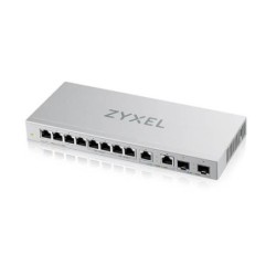 Zyxel XGS1010-12 No administrado Gigabit Ethernet (10/100/1000) Plata