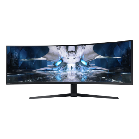 Samsung LS49AG952NU 124,5 cm (49") 5120 x 1440 Pixeles 4K Ultra HD QLED Negro, Blanco