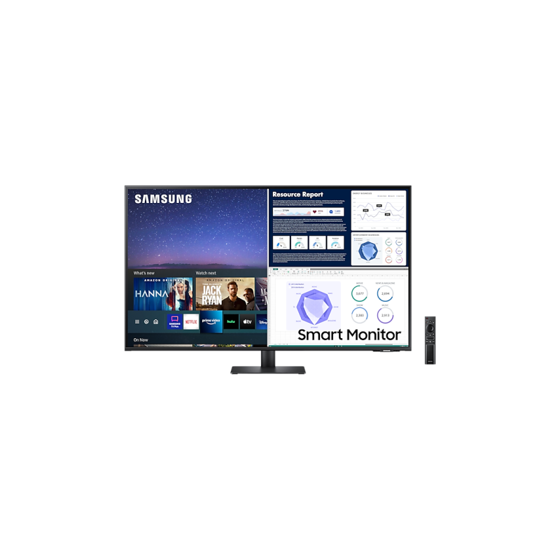 Samsung LS43AM700UUXEN 109,2 cm (43") 3840 x 2160 Pixeles 4K Ultra HD Negro