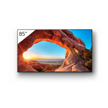 Sony FWD-85X85J pantalla de señalización Pantalla plana para señalización digital 2,16 m (85") LED 4K Ultra HD Negro Android 10